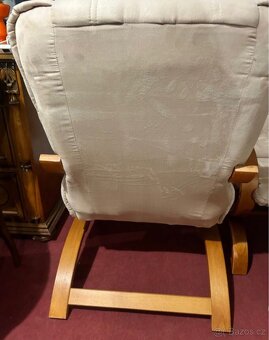 Křeslo s taburetem - 4