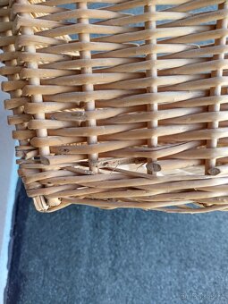 Pěkný proutěný koš - 4