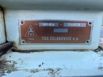 182. Hrotový soustruh MN 80 - 4