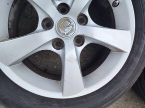 16"letní alu sada 5x114 origo Mazda 3 BK 6 5 205/55 Dunlop - 4