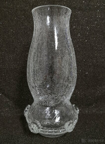 Váza z krakelovaného skla - 4