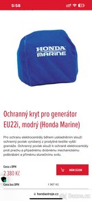 HONDA EU 20i + originál kryt Honda - 4