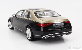 1:18 Mercedes Maybach S680 4Matic Z223 designo gold-obsidian - 4