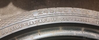letní pneumatiky 245/40/18 - 4
