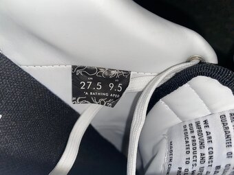 BAPE Bapesta Black/ White - Velikost 43 NOVÉ - 4