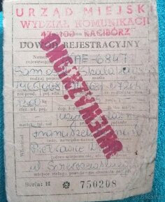 Prodám Škoda 1000MB úzký sloupek 1965 - 4
