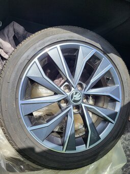 16" Letní Škoda Italia Fabia 3 III 6V 5x100 7J ET46 TopStav - 4