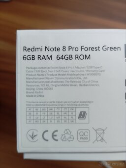 Xiaomi Redmi Note 8 Pro 6GB/64GB, LTE, NFC, Forest Green - 4