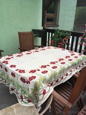 Velmi Starý přehoz, na gauč, postel, možná to je ubrus - 4