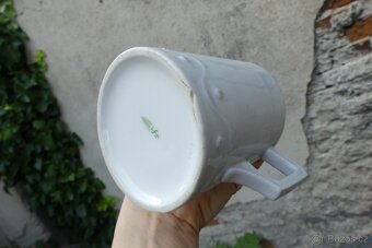 Vojáci...starožitný hrnek, Schlagenwald - Slavkov - 4