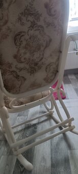 Starožitné houpací křeslo - 4