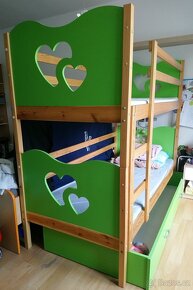 Dětská patrová postel - palanda - 4