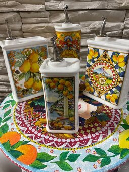 DOLCE GABBANA STYL Olejničky Balzamikový ocot Olivove oleje - 4