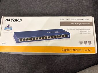 Prodám switch Netgear Prosafe GS116 - 4