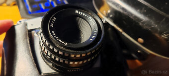 Vintage fotoaparát IHAGEE EXA 500 s Domiplan + objektiv - 4