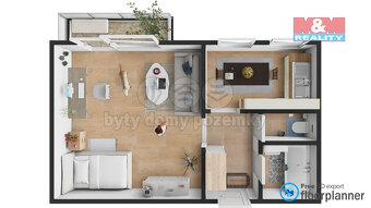 Prodej bytu 1+1, 40 m², Libchavy - 4