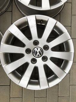 Prodám alu kola VW, R16, 5x112, ET45, 7Jx16H2 - 4