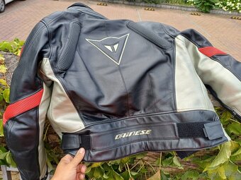 Kožená bunda Dainese vel. 54 na motorku - 4
