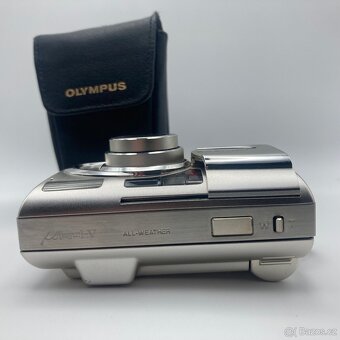 OLYMPUS Mju V + originál pouzdro, baterie, poutko - 4