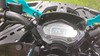 Nová dětská čtyřkolka pro větší děti 125ccm -modrá - 4