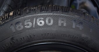 Pneu zimní na disku sada 4ks Škoda Fabia R14 - 4