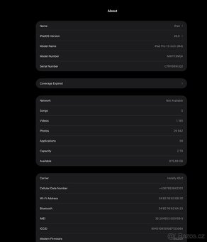 Tablet iPad Pro 13 M4 Wifi Cellular 2 TB TOP s Nanotexturou - 4