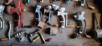 staé mlýnky na mák, maso strouhanku - 4