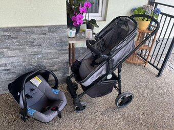 Kočárek kinderkraft Juli 3v1 šedý - 4