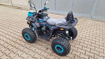 Dětská čtyřtaktní čtyřkolka Hunter II 125ccm. modra - 4