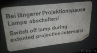 Retro projektor Paxiscope 650 - 4