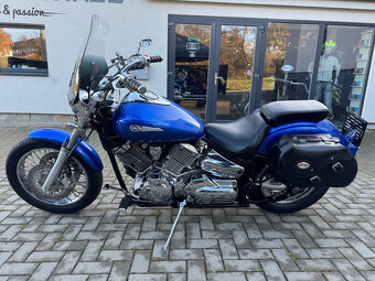 Yamaha XVS 1100 Dragstar modrý - 4
