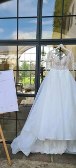 Svatební šaty 36/38 - 4