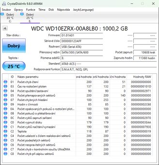 Pevný disk HDD WD Green WD10EZRX (1TB) - 4