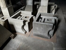 Ocelové formy na výrobu zahradních betonových grilů - 4