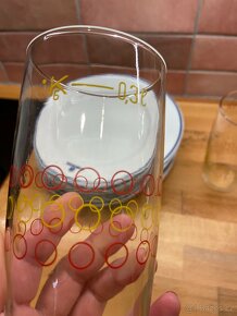 Retro sklenice a talíře z 60 let - 4