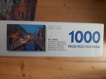 Puzzle Clementoni, Benátky, 1 000 dílků - 4