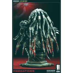 Berserker Predator busta 1/1 Sideshow_obří busta 84 cm - 4