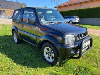 Prodám Suzuki Jimny Cabrio 1.3i 59kw/80K 4x4 - 4