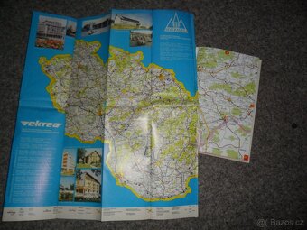 automapy/atlasy, Evropa, Česko, Slovensko, Morava, vojenská - 4