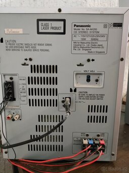Prodám hi-fi věž Panasonic SA-AK200 - 4