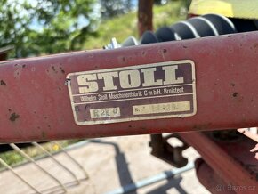 Prodam nahrabovač sena STOLL R 250 + Náhon - 4