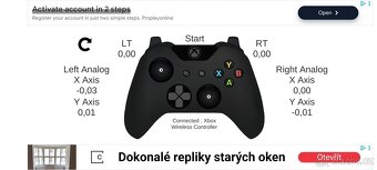 Xbox one ovladač, controller - 4