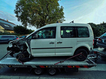 Vůz na náhradní díly VW Caddy 2K Life 2008 BSU JCY LB9A - 4