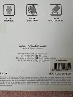 iPhone 13 Pro Max Karl Lagerfeld and Choupette - růžový - 4