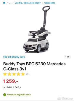 Odrážedlo Mercedes C klasse - 4