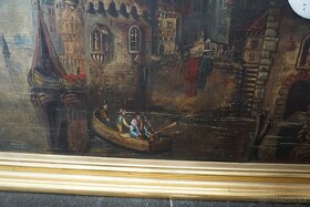 obrazove hodiny na plechu - 4