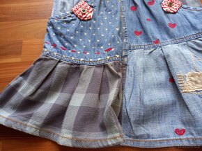 Dzinove šaty Next vel. 92 - 4