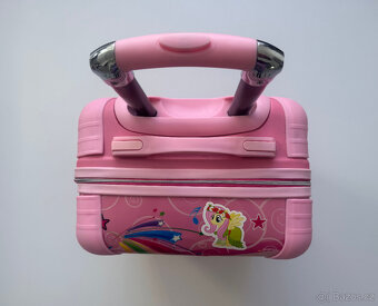 Dětský kufr růžový Angel girls 30 l - 4