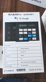 HAKO Pro 4/32 Android TV box s certifikací Google Netflix - 4