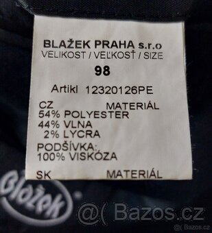 Pánský/chlapecký oblek zn. Blažek - 4